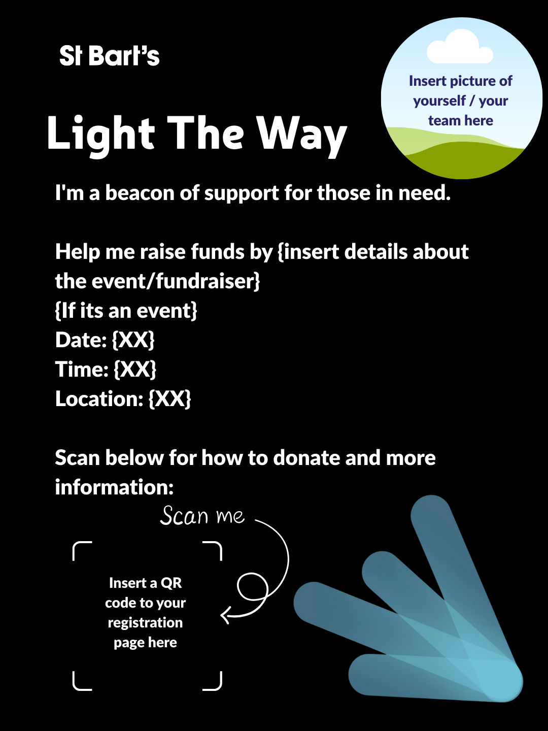 Light The Way A5 Poster